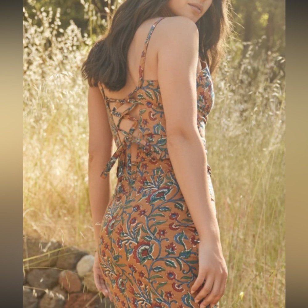 EDDY Tawny/Multicolor Floral print 
Floral Strappy Set - Picture 4 of 13